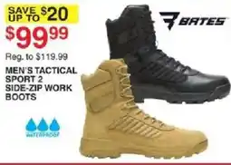 Dunham's Sports Bates Men's Tactical Sport 2 Side-Zip Work Boots offer