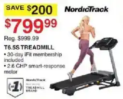 Dunham's Sports NordicTrack T6.5S Treadmill offer