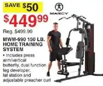 Dunham's Sports Marcy MWM-990 150 LB. Home Training System offer