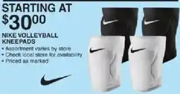 Dunham's Sports Nike volleyball kneepads offer