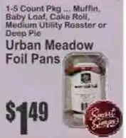 Key Food Urban Meadow Foil Pans offer