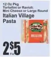 Key Food Italian Village Pasta offer