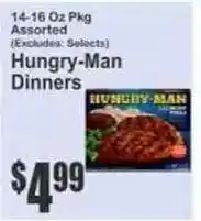 Key Food Hungry-Man Dinners offer