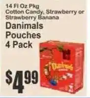 Key Food Danimals Pouches offer