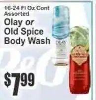 Key Food Olay or Old Spice Body Wash offer