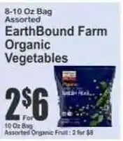 Key Food EarthBound Farm Organic Vegetables offer