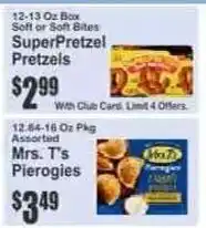 Key Food SuperPretzel Pretzels offer
