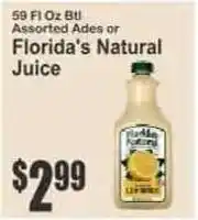 Key Food Florida's Natural Juice offer