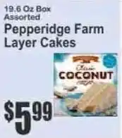 Key Food Pepperidge Farm Layer Cakes offer