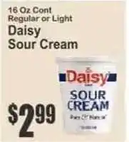 Key Food Daisy sour cream offer