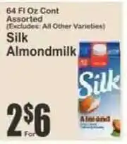 Key Food Silk Almondmilk offer