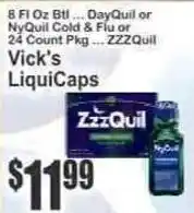 Key Food Vick's LiquiCaps offer