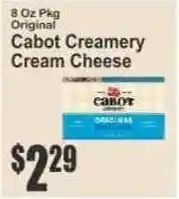 Key Food Cabot Creamery Cream Cheese offer