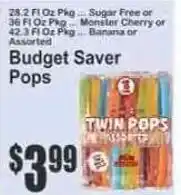 Key Food Twin Pops Assorted offer