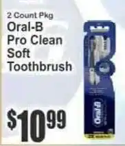 Key Food Oral-B Pro Clean Soft Toothbrush offer
