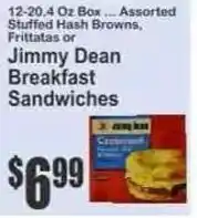 Key Food Jimmy Dean Breakfast Sandwiches offer