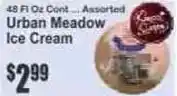 Key Food Urban Meadow Ice Cream offer