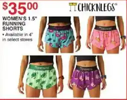 Dunham's Sports Chicknlegs Women's 1.5" Running Shorts offer