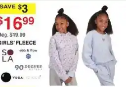 Dunham's Sports Girls' fleece offer