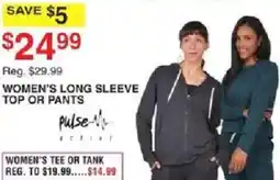 Dunham's Sports Pulse Active Women's Long Sleep Top Or Pants offer