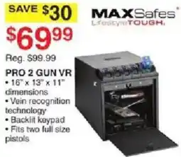 Dunham's Sports Max Safes Pro 2 Gun VR offer