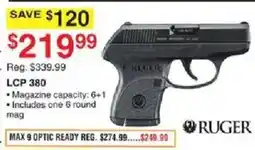 Dunham's Sports Ruger Lcp 380 offer