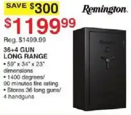 Dunham's Sports Remington 36+4 Gun Long Range offer