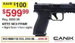 Dunham's Sports Canik Mete Mc9 Prime offer