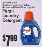Key Food Persil laundry detergent offer