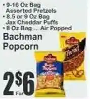 Key Food Bachman Popcorn offer