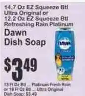 Key Food Dawn dish soap offer
