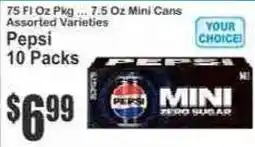 Key Food Pepsi mini offer