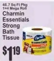 Key Food Charmin Essentials Strong Bath Tissue offer