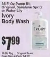 Key Food Ivory body wash offer