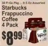 Key Food Starbucks frappuccino coffee offer