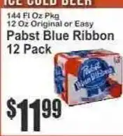Key Food Pabst Blue Ribbon offer