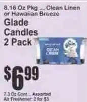 Key Food Glade candles offer