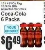 Key Food Coca-Cola 6 Packs offer