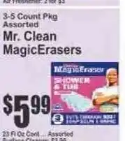Key Food Mr. Clean Magic Erasers offer