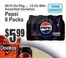 Key Food Pepsi 8 Packs offer