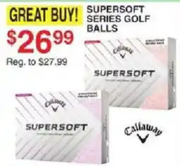 Dunham's Sports Callaway supersoft series golf balls offer