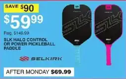 Dunham's Sports Selkirk Slk Halo Control Or Power Pickleball Paddle offer