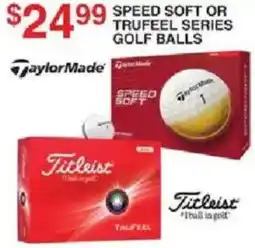 Dunham's Sports TaylorMade speed soft or trufeel series golf balls offer