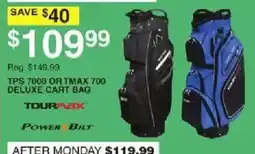 Dunham's Sports Tourmax Tps 7000 Or Tmax 700 Deluxe Cart Bag offer