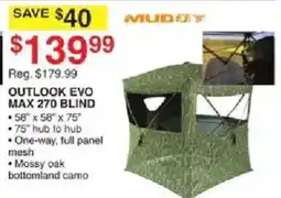 Dunham's Sports Mud Blinds Outlook Evo Max 270 Blind offer