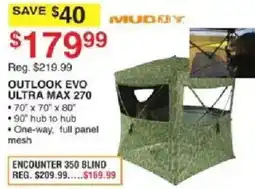 Dunham's Sports Mudry's Outlook Evo Ultra Max 270 offer