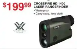 Dunham's Sports Vortex Crossfire HD 1400 Laser Rangefinder offer