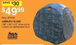 Dunham's Sports Wfs ambush blind offer
