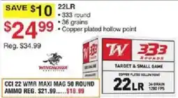 Dunham's Sports Winchester 22lr ammo offer