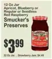 Key Food Smucker's Preserves offer